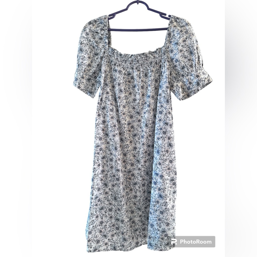 JCrew babydoll midi dress